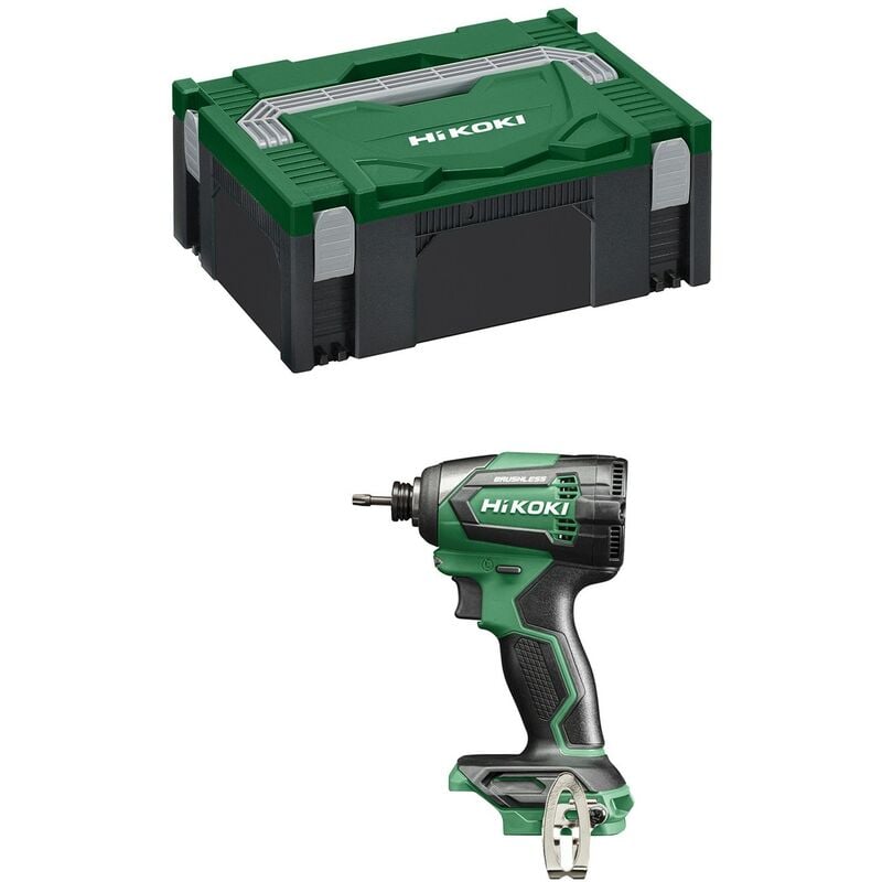 foto del prodotto hikoki avvitatore ad impulsi wh18dew2z solo corpo valigetta hsc ii 