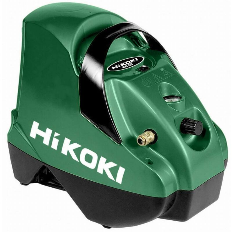 foto del prodotto hikoki compressore 6 litri 10m3 1cv 8,5kg pressione massima 8 bar velocit 2450 giri min ec58laz