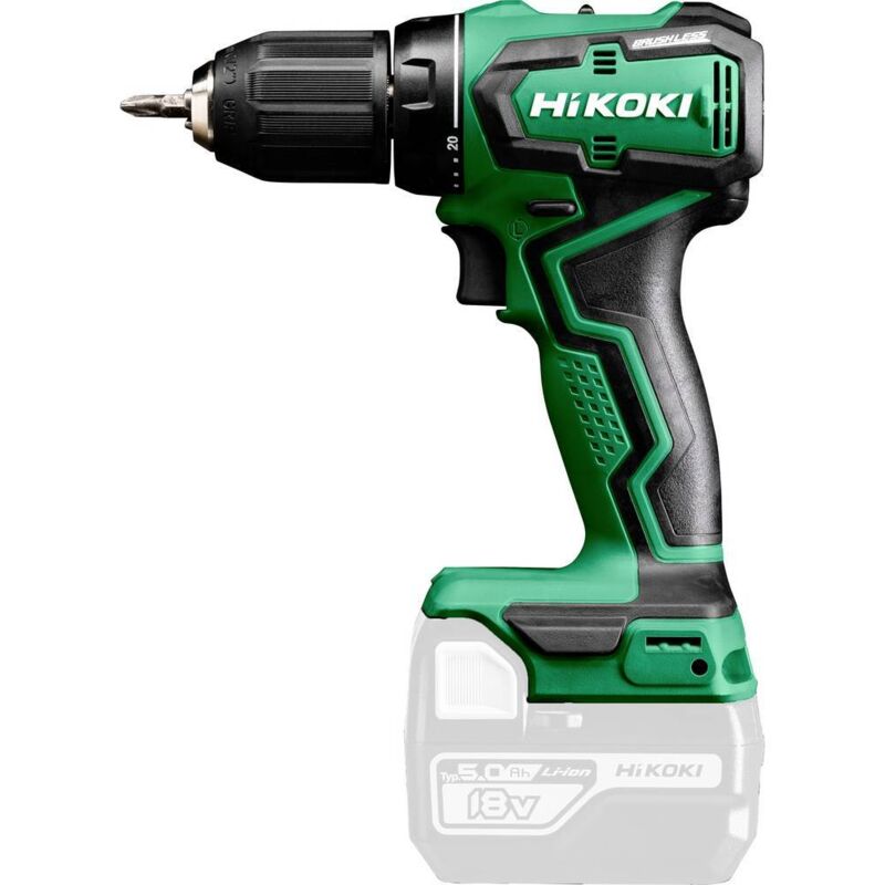 foto del prodotto hikoki ds18ddw4z trapano avvitatore a batteria 18 v li ion senza batteria