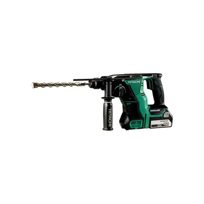 foto del prodotto hikoki hitachi martello tassellatore a batteria hitachi dh18dbl 2 batterie 5ah