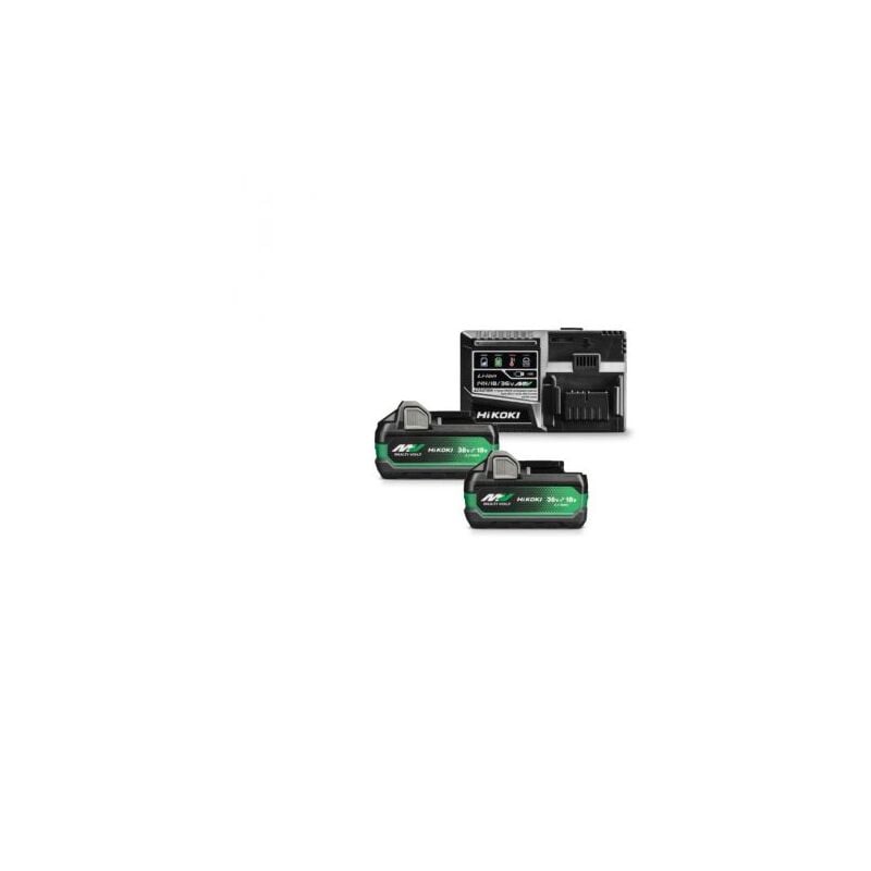 foto del prodotto hikoki hitachi pack batteria uc18ysl3whz multivolt caricatore