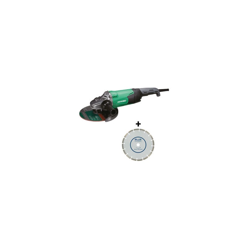 foto del prodotto hikoki hitachi smerigliatrice angolare g23sw2 230mm disco