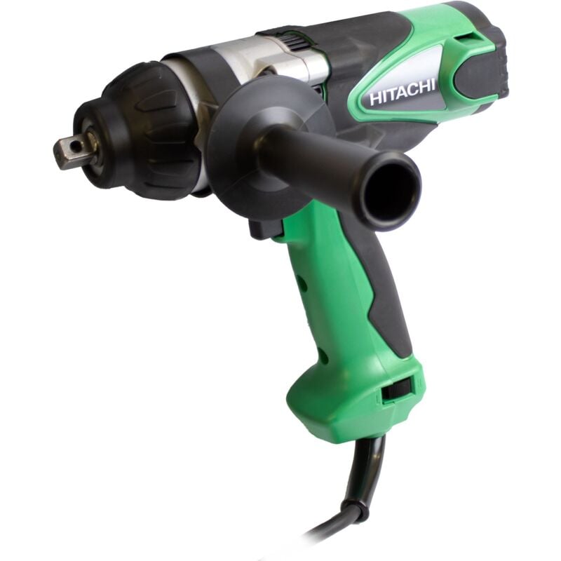 foto del prodotto hikoki hitachi wr14vb avvitatore a impulsi da 420 w con impugnatura aggiuntiva in un set in scatola