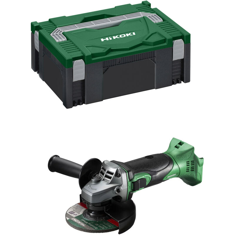 foto del prodotto hikoki meuleuse 18v 125mm machine nue coffret de transport hitcase g18dsl2w3z