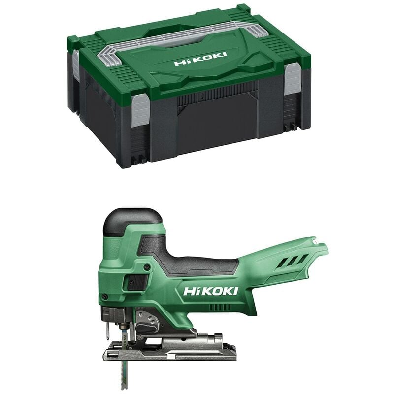 foto del prodotto hikoki seghetto alternativo cj18dbw2z solo corpo valigetta hscii 