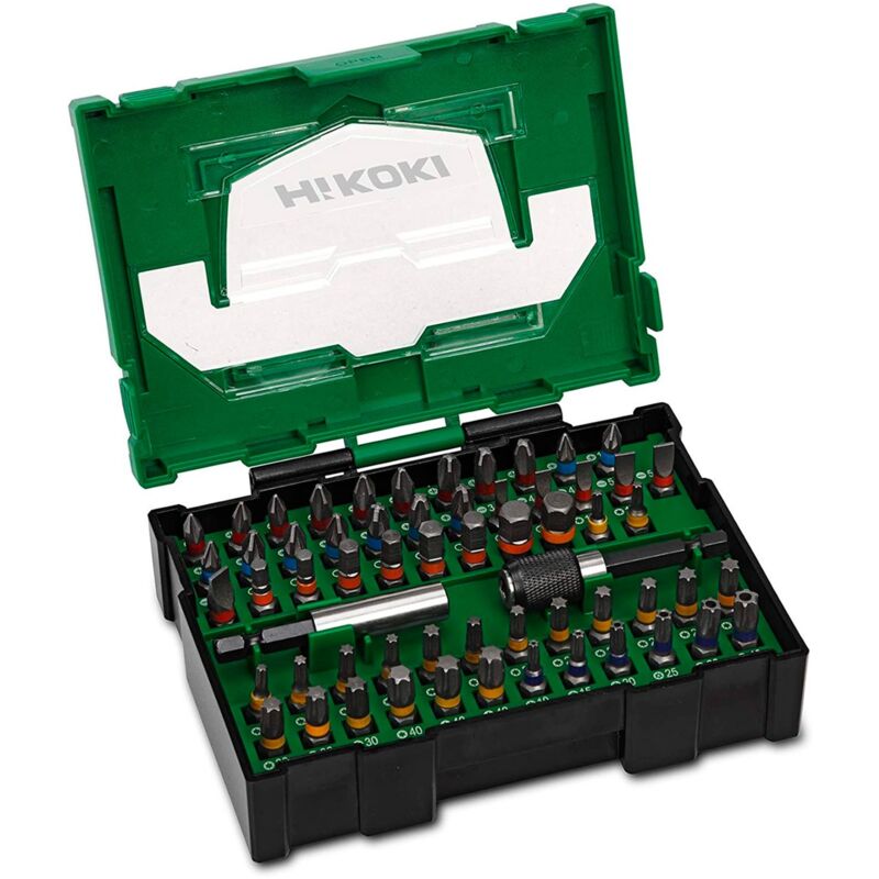 foto del prodotto hikoki set de puntas 40030024 60 pezzi 