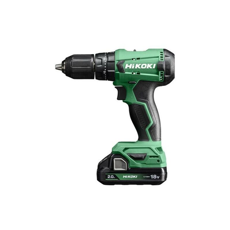 foto del prodotto hikoki trapano avvitatore con percussione 18v 2 ah dv18da