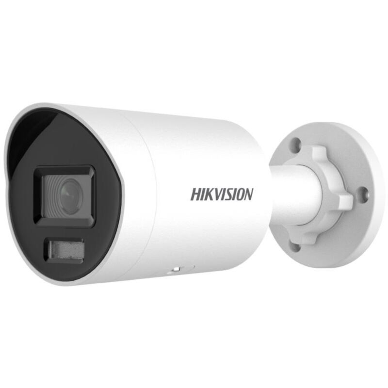 foto del prodotto hikvision 4mp acusense bullet darkfighter 2.8m ip poe mic ds 2cd2046g2h iu