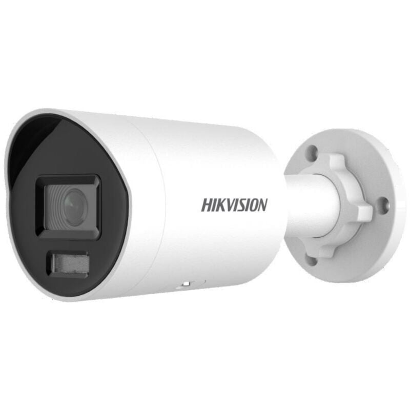 foto del prodotto hikvision 4mp smart hybrid light colorvu 2.8mm bullet ip poe ds 2cd2047g2h liu