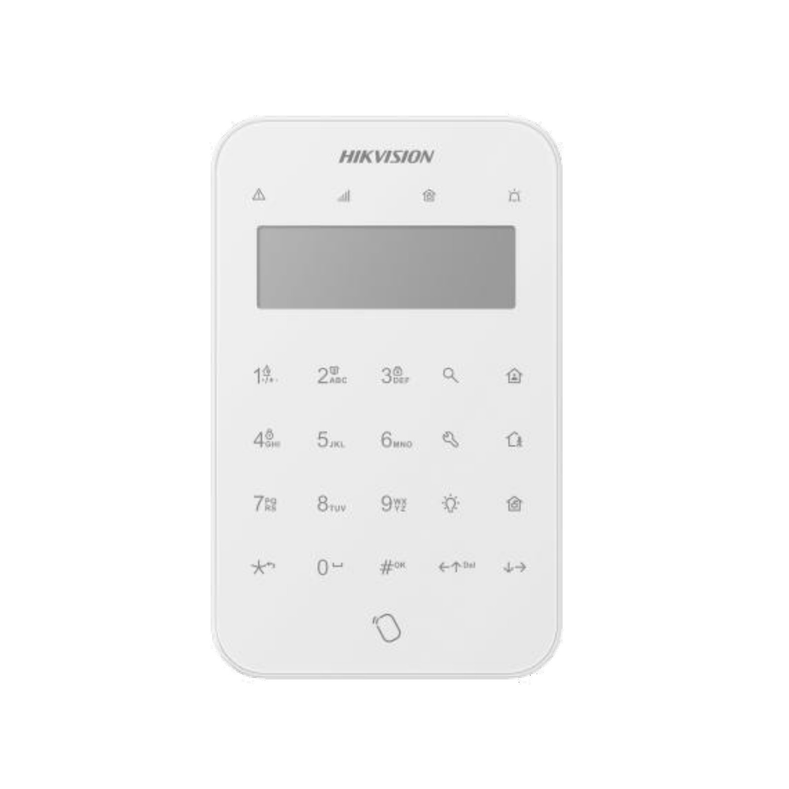 foto del prodotto hikvision alarm wireless led wireless lcd keypad ds-pk1-lt-we