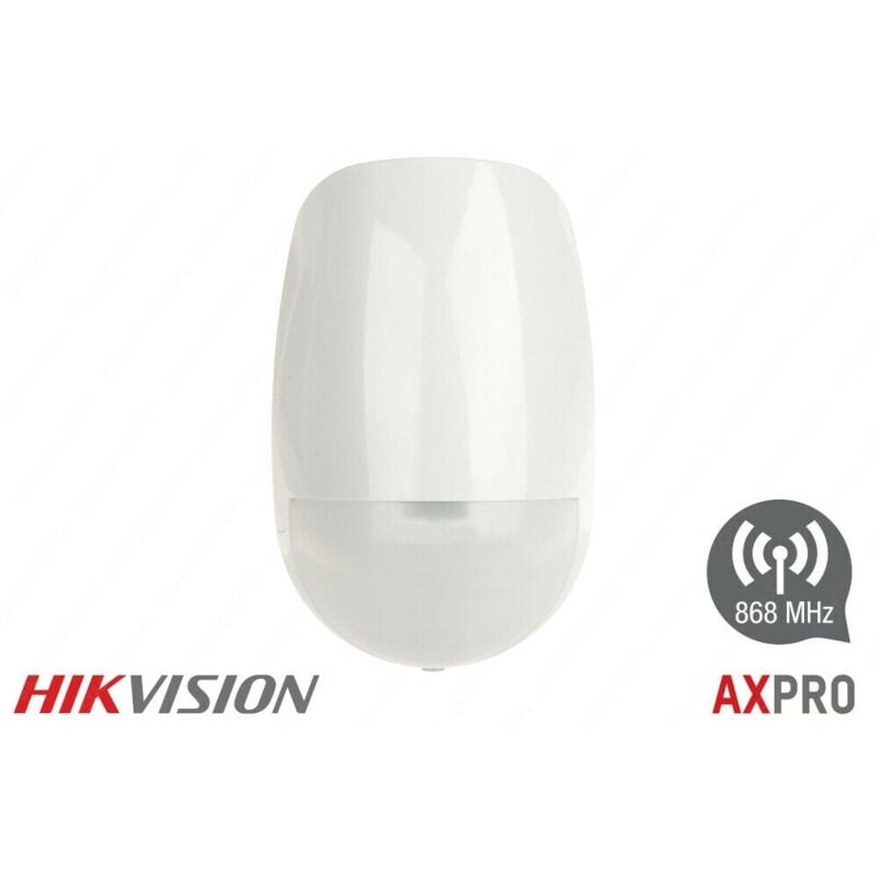 foto del prodotto hikvision - ax pro sensore rilevatore di movimento pir wireless 868mhz 15m 85.9 pet immune