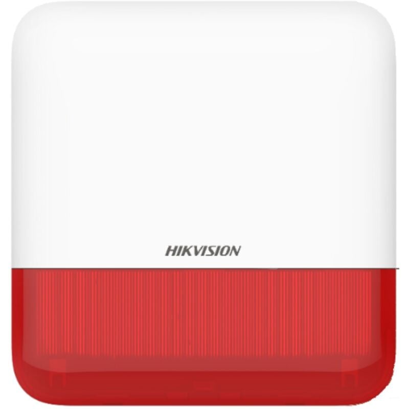 foto del prodotto hikvision ax pro sirena da esterno wireless ds ps1 e we
