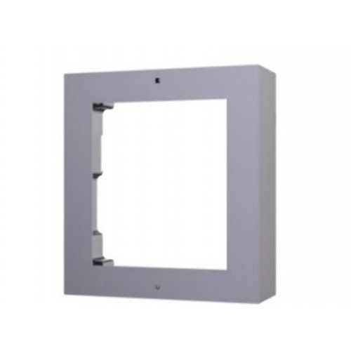 foto del prodotto hikvision cornice 1 modulo. contiene cornice escatola da incasso per posto esterno - ds-kd-acf1