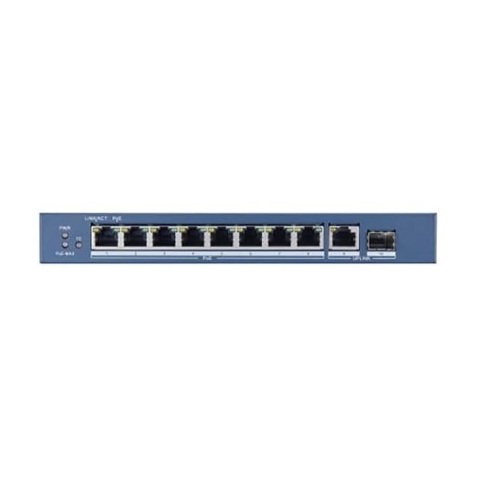 foto del prodotto hikvision digital technology ds-3e0510p-e switch di rete non gestito gigabit ethernet 10-100-1000 supporto power over ethernet blu