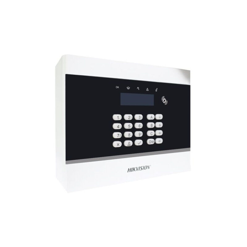 foto del prodotto hikvision ds hyb64 centralina ibrida wireless hub di sicurezza compatibile