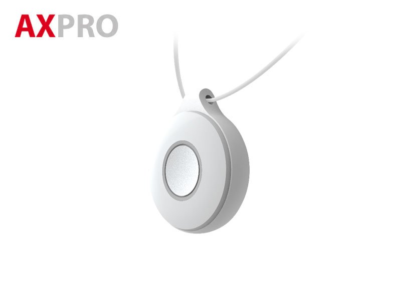 foto del prodotto hikvision ds pdebp1 eg2 we ax pro pulsante emergenza anti panico tri x wireless 868 mhz