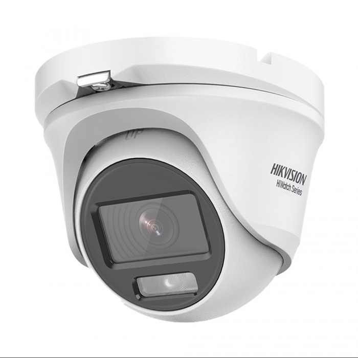foto del prodotto hikvision hiwatch series hwt-t129-m telecamera dome colorvu 2mpx 1080p 4 in 1 tvi ahd cvi cvbs