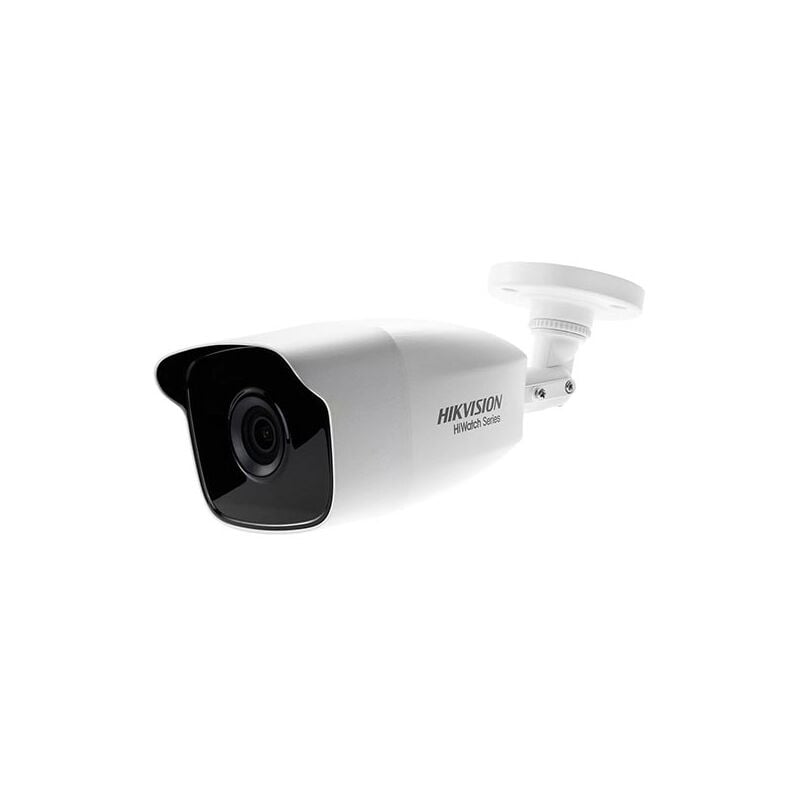 foto del prodotto hikvision hwt b250 telecamera bullet serie hiwatch 4in1 tvi ahd cvi cvbs hd 5mpx 2.8mm osd ip66