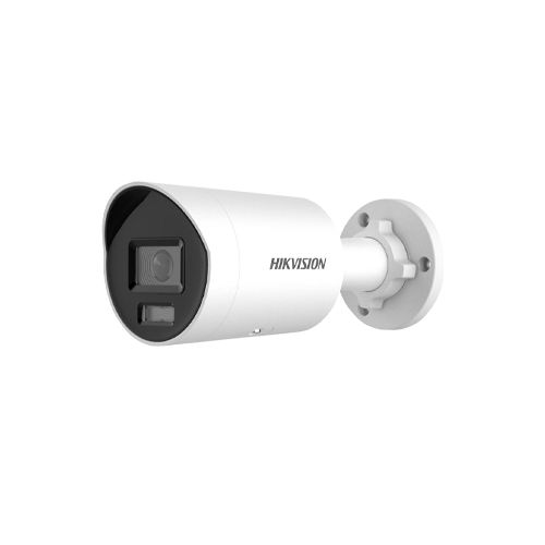 foto del prodotto hikvision proseries smart hybrid light colorvu bullet camera 4mpx lente 2,8mm con doppio illuminatore fino a 40m