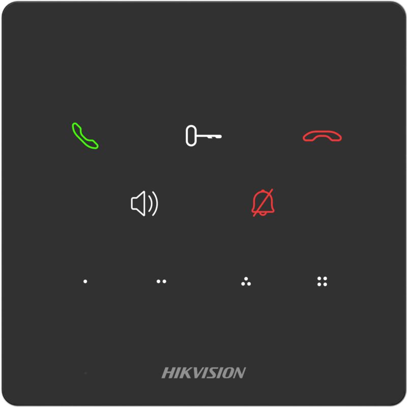 foto del prodotto hikvision stazione audio interna hd a 2 fili touch ds kh7000ey e2