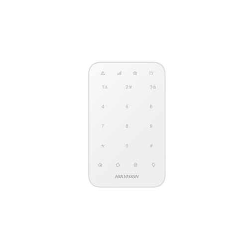 foto del prodotto hikvision tastiera led per ax pro portata 1200mt batteria 3 anni ds pk1 e we