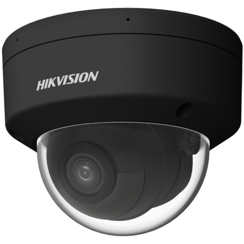 foto del prodotto hikvision telecamera 4mp acusense 2.8mm dome ip poe ds 2cd2146g2h isu black