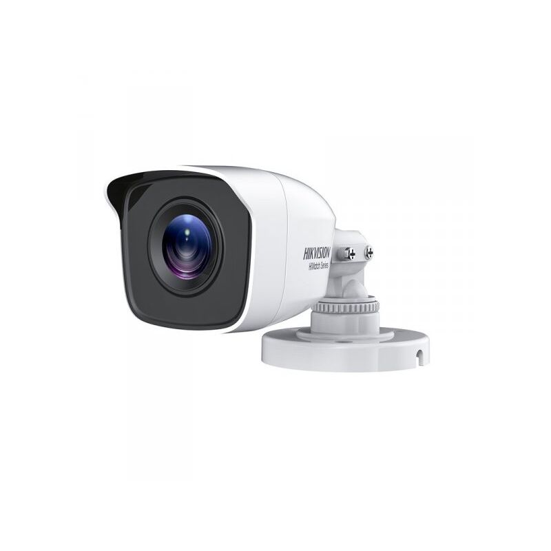 foto del prodotto hikvision telecamera analogica bullet 720p 1mp ottica fisssa 2.8mm ip66 osd cmos sensor exir smart ir tvi ahd cvi cvbs carcassa metallo hiwatch