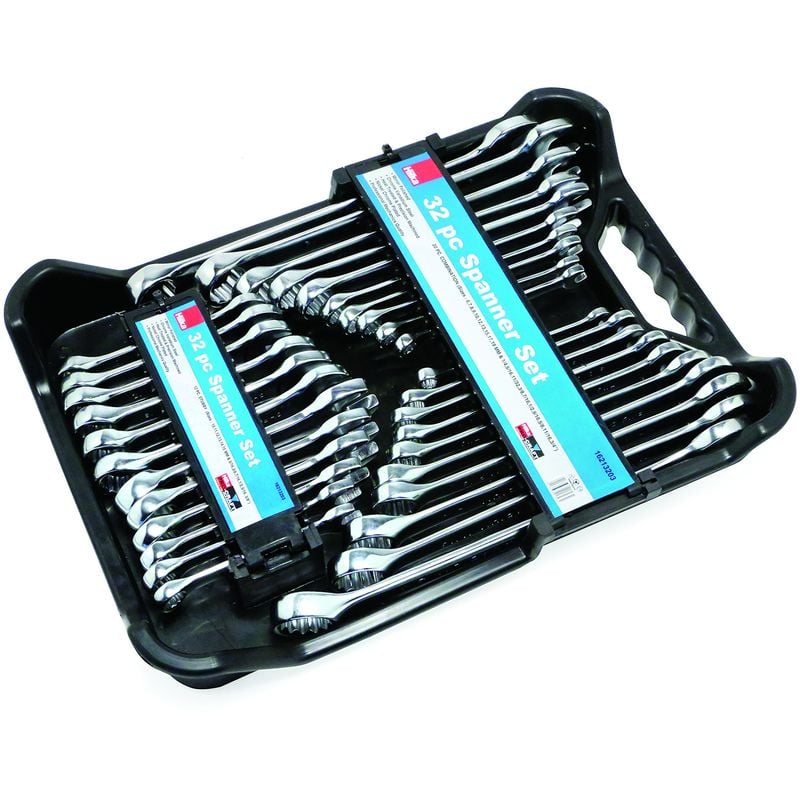 foto del prodotto hilka 16213203 set chiavi combinate af metriche, set da 32 pezzi