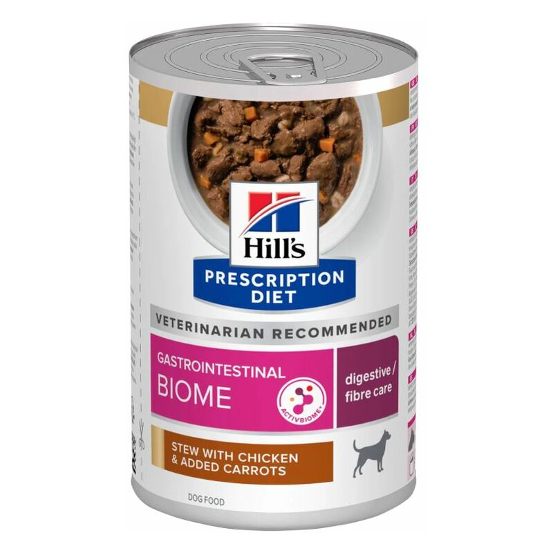 foto del prodotto hill s cane prescription diet gastrointestinal biome 354gr stew spezzatino