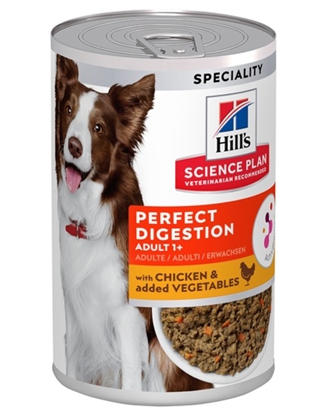 foto del prodotto hill's canine perfect digestion lattina adult chicken 363 gr