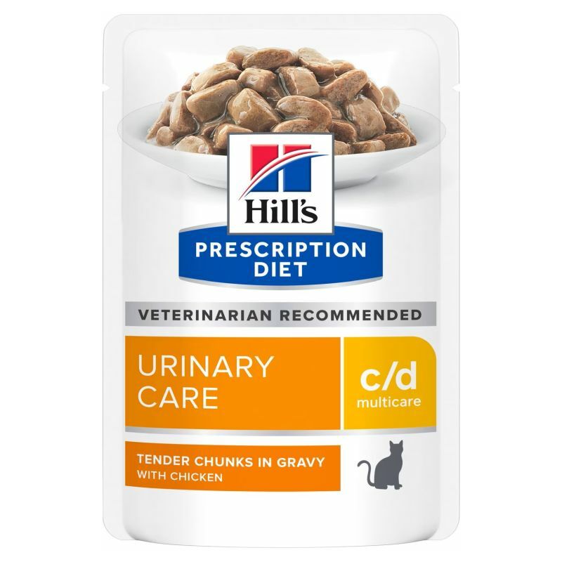 foto del prodotto hill s gatto prescription diet c d urinary care pollo 85gr