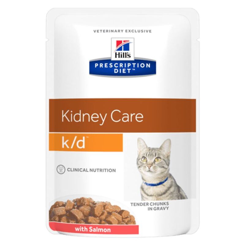 foto del prodotto hill s gatto prescription diet k d kidney care 85gr salmone