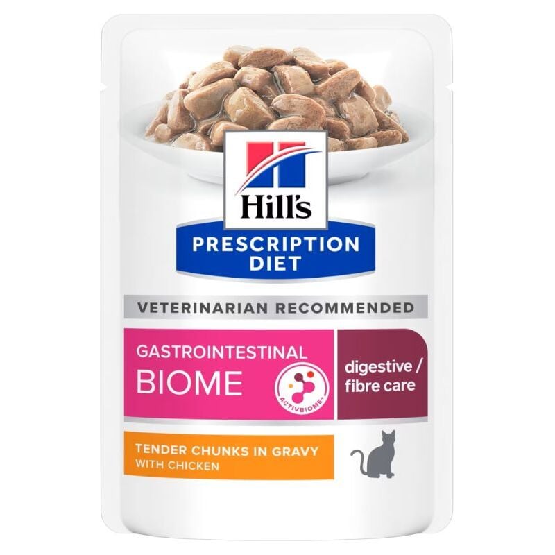 foto del prodotto hill s pet nutrition hill s gatto prescription diet gastrointestinal biome 85gr pollo