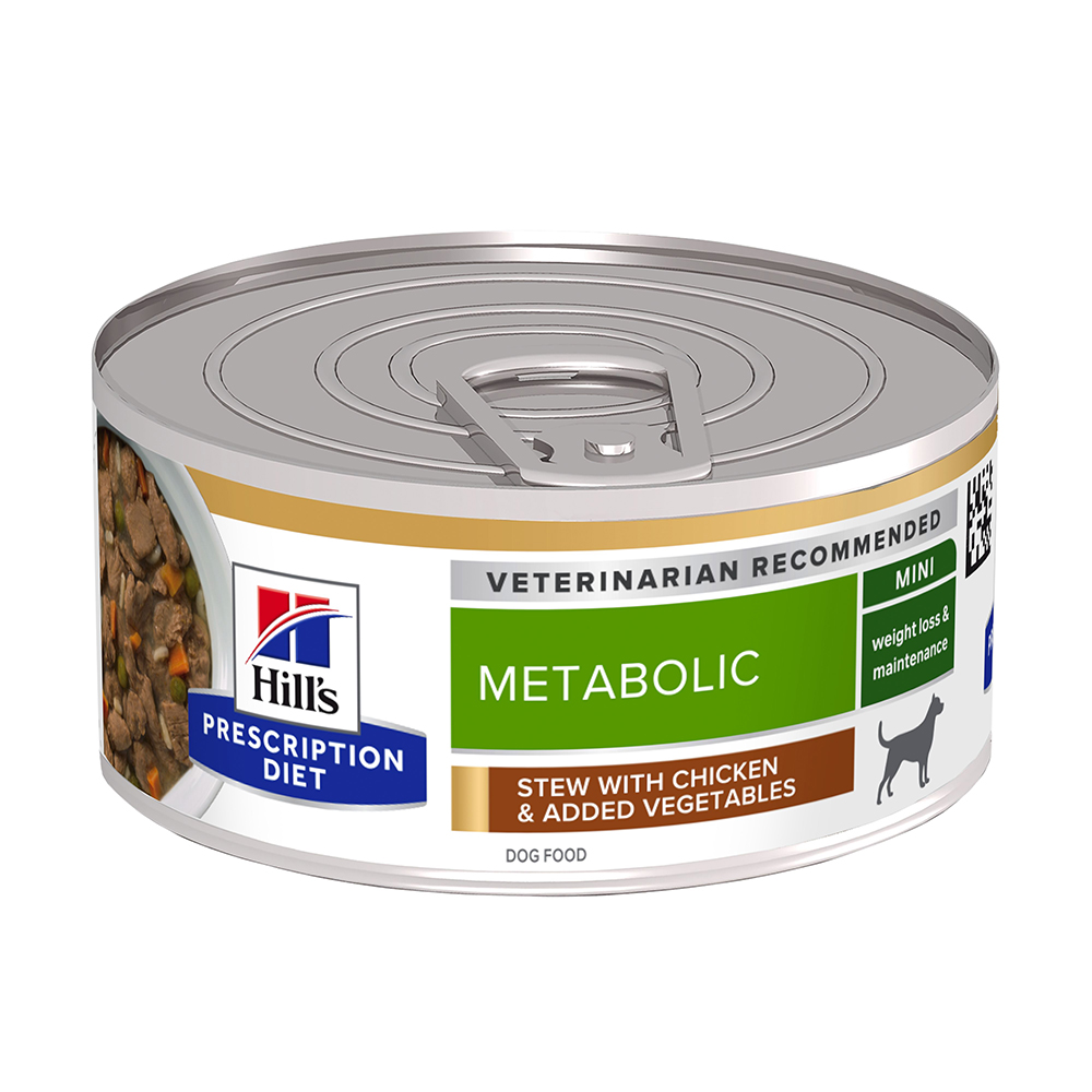 foto del prodotto hill s prescription diet 24 x 370 360 350 156 g umido per cani 24 x 156 g metabolic weight management pollo