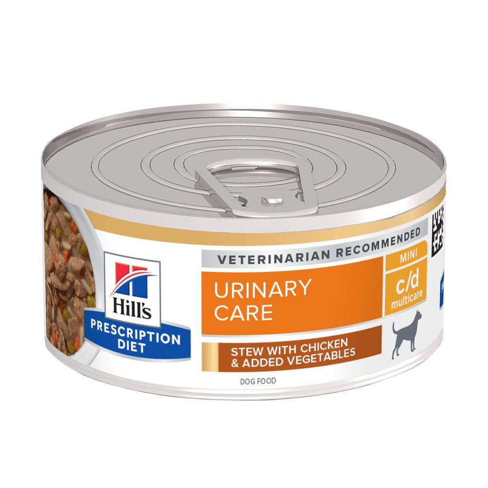 foto del prodotto hill s prescription diet c d multicare spezzatino pollo umido per cane 24 x 156 g