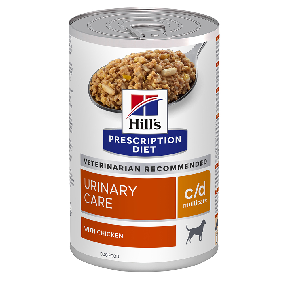 foto del prodotto hill s prescription diet c d multicare urinary care pollo umido per cani 12 x 370 g
