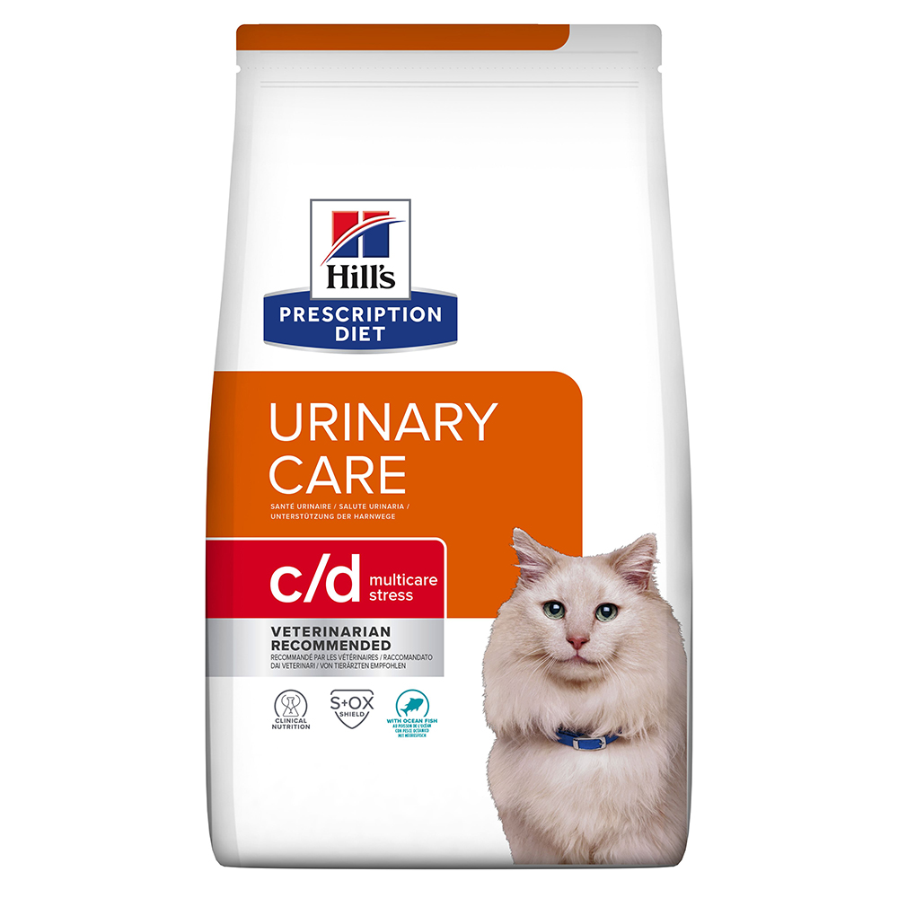 foto del prodotto hill s prescription diet c d multicare urinary care secco pesce oceanico 1,5 kg