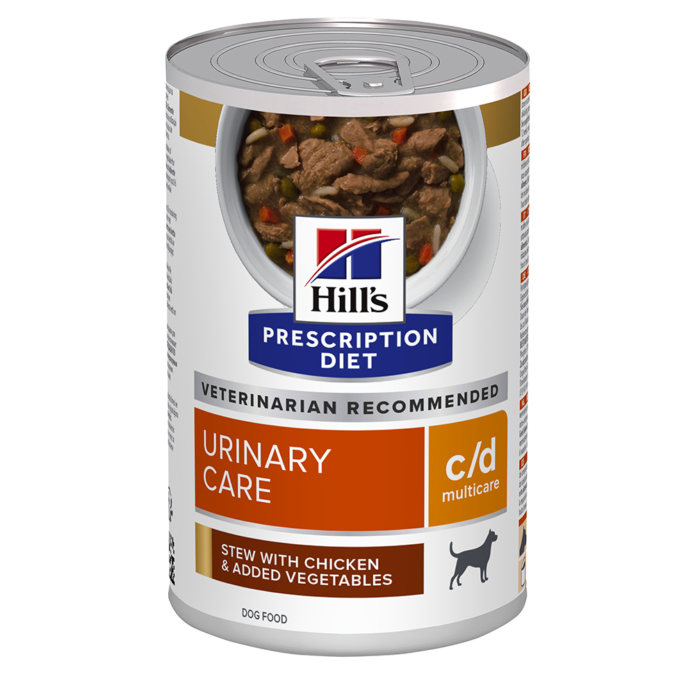 foto del prodotto hill s prescription diet c d multicare urinary care spezzatino pollo cani 12 x 354 g