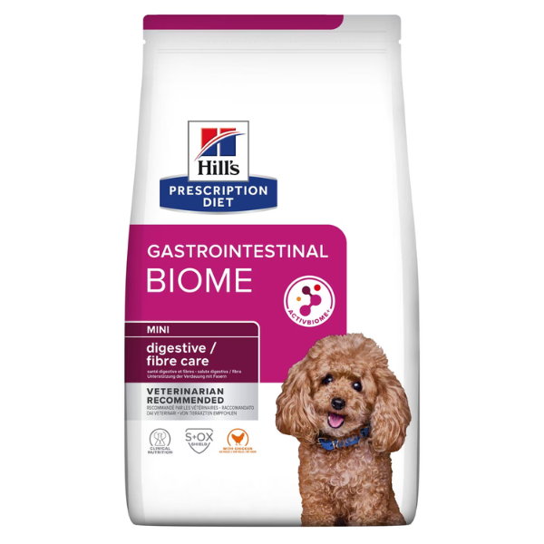 foto del prodotto hill s prescription diet gastrointestinal biome mini alimento per cani 1 kg dieta veterinaria per cani 1 ordine scegli lo sconto bzr5 bzr20 200 punti fedelt 