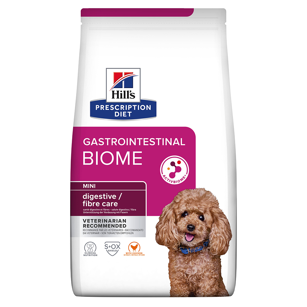 foto del prodotto hill s prescription diet gastrointestinal biome mini secco per cani 6 kg