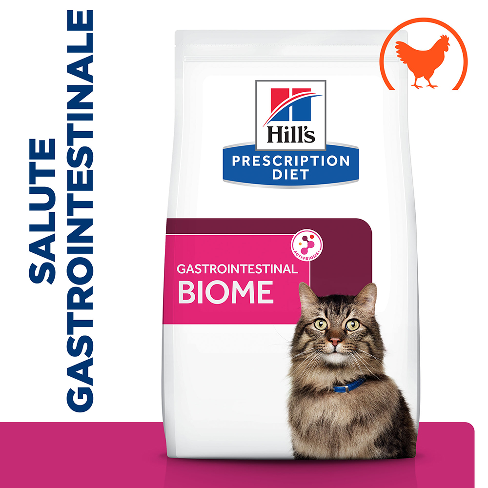 foto del prodotto hill s prescription diet gastrointestinal biome secco per gatti 8 kg