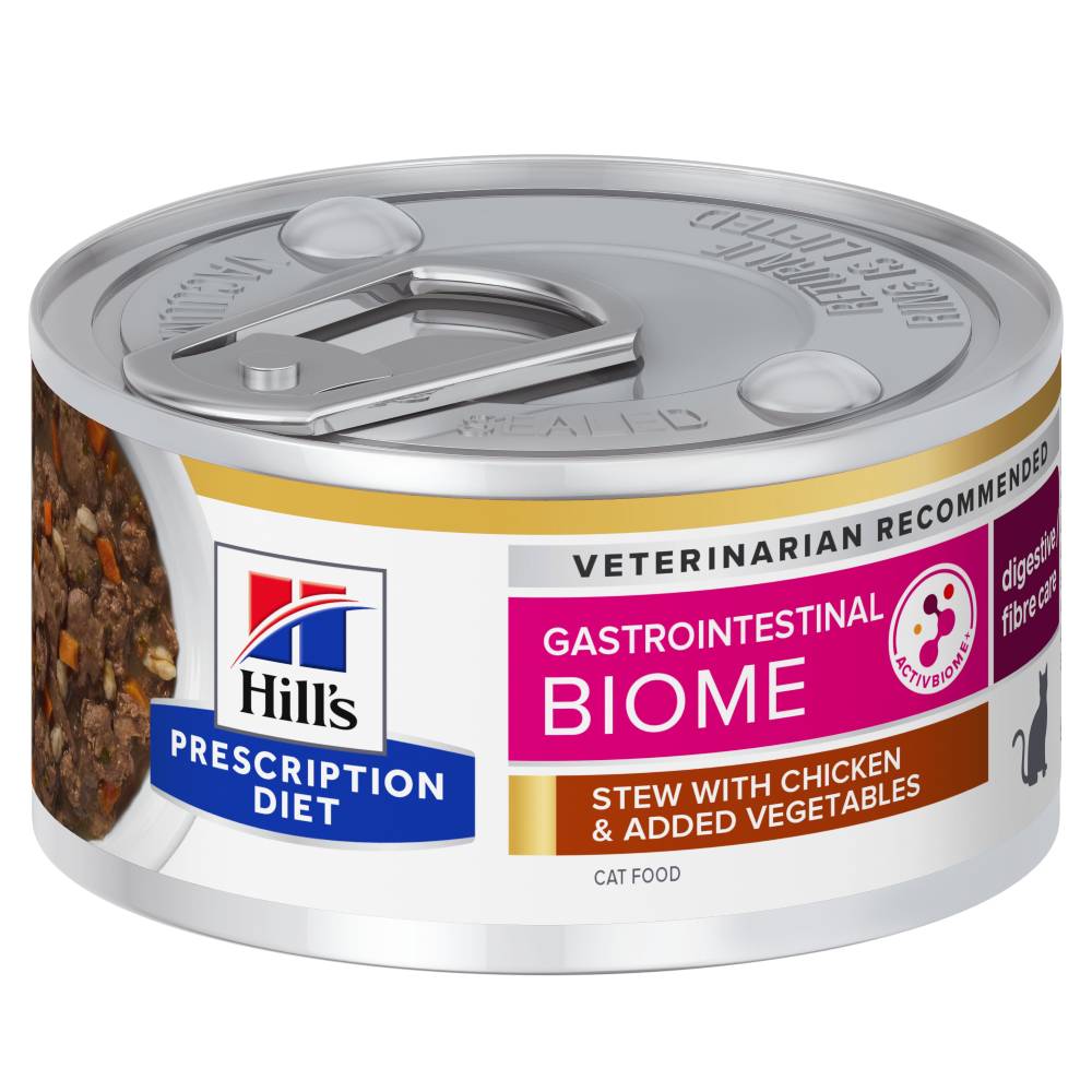 foto del prodotto hill s prescription diet gastrointestinal biome spezzatino umido per gatti 1 x 82 g