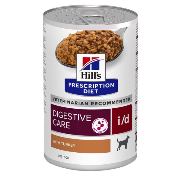 foto del prodotto hill s prescription diet i d canine 360 gr con tacchino confezione da 6 pezzi dieta veterinaria per cani 1 ordine scegli lo sconto bzr5 bzr20 200 punti fedelt 