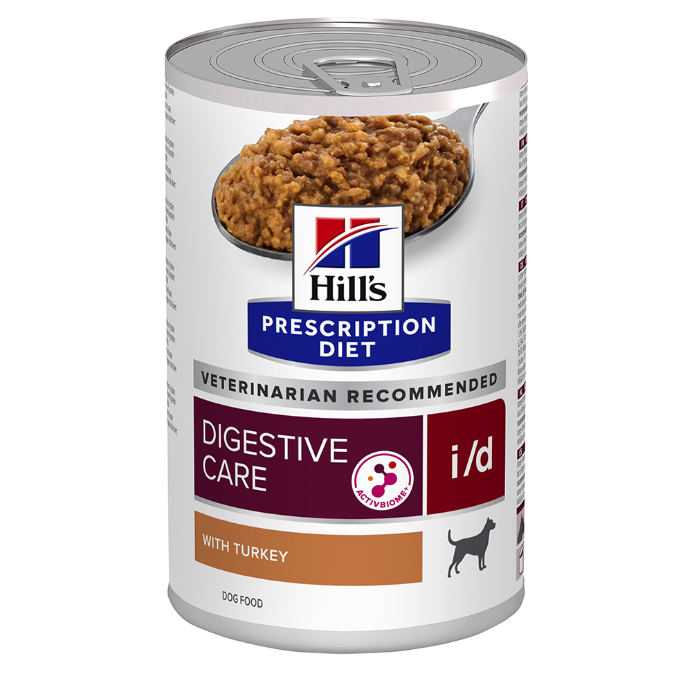 foto del prodotto hill s prescription diet i d digestive care tacchino umido cane 12 x 360 g