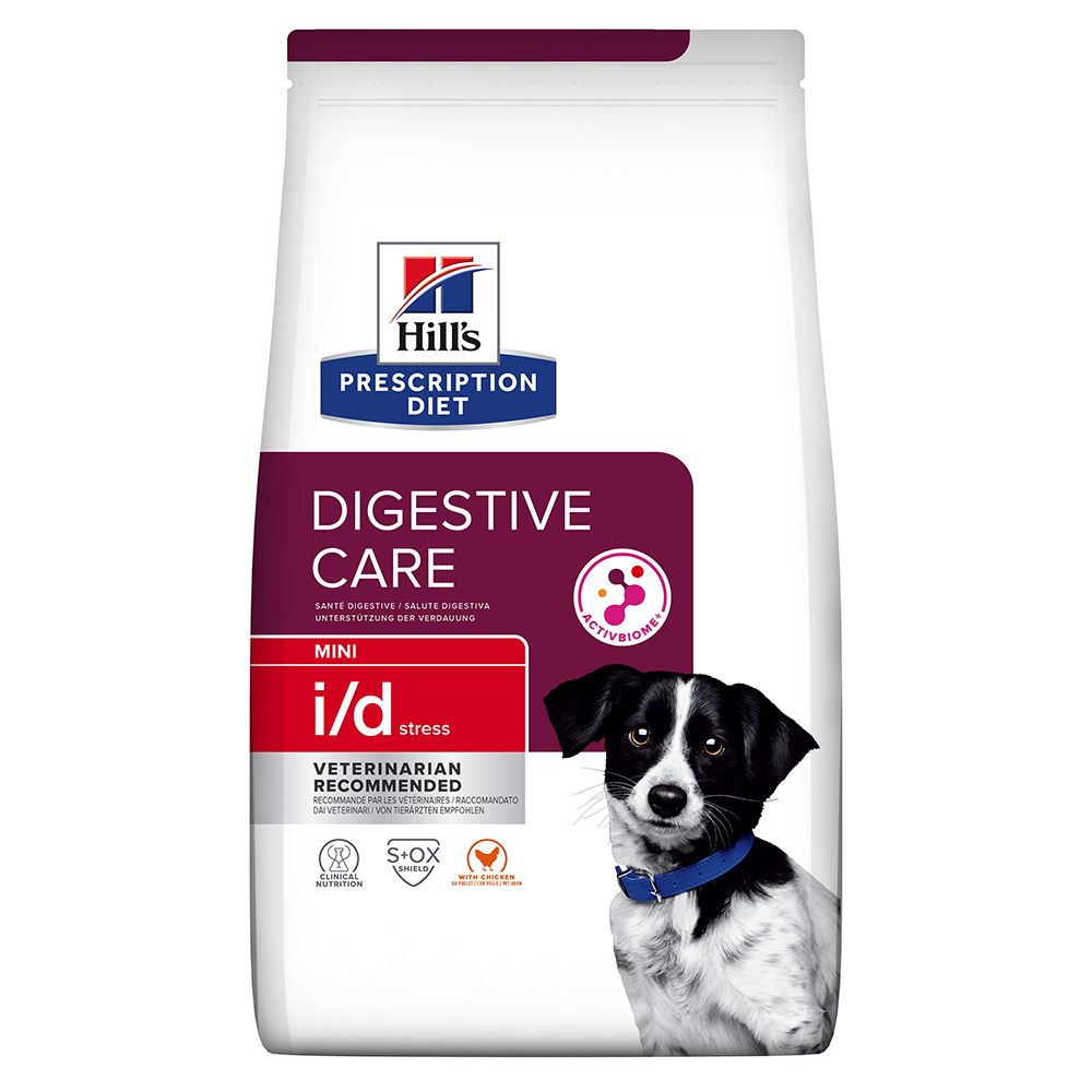 foto del prodotto hill s prescription diet i d stress mini digestive care secco per cani 3 kg