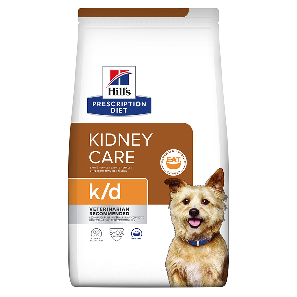 foto del prodotto hill s prescription diet k d kidney care secco per cani 4 kg