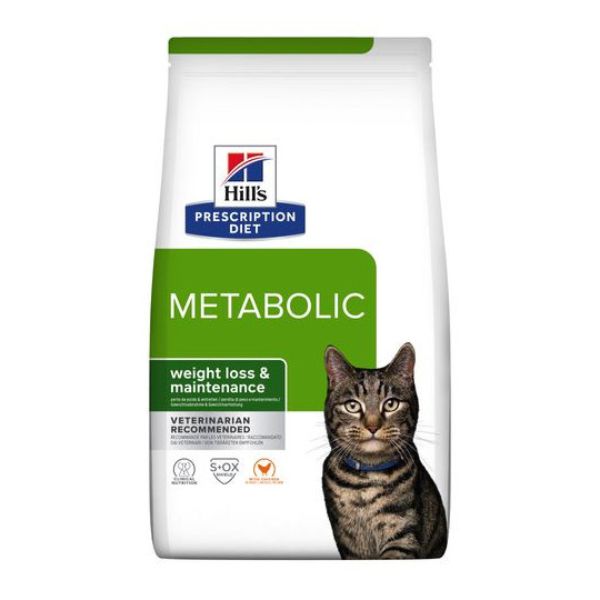 foto del prodotto hill s prescription diet metabolic cat adult pollo 3 kg dieta veterinaria per gatti 1 ordine scegli lo sconto bzr5 bzr20 200 punti fedelt 