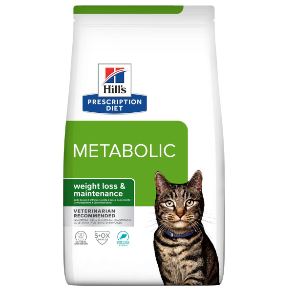 foto del prodotto hill s prescription diet metabolic feline al tonno 3 kg dieta veterinaria per gatti 1 ordine scegli lo sconto bzr5 bzr20 200 punti fedelt 