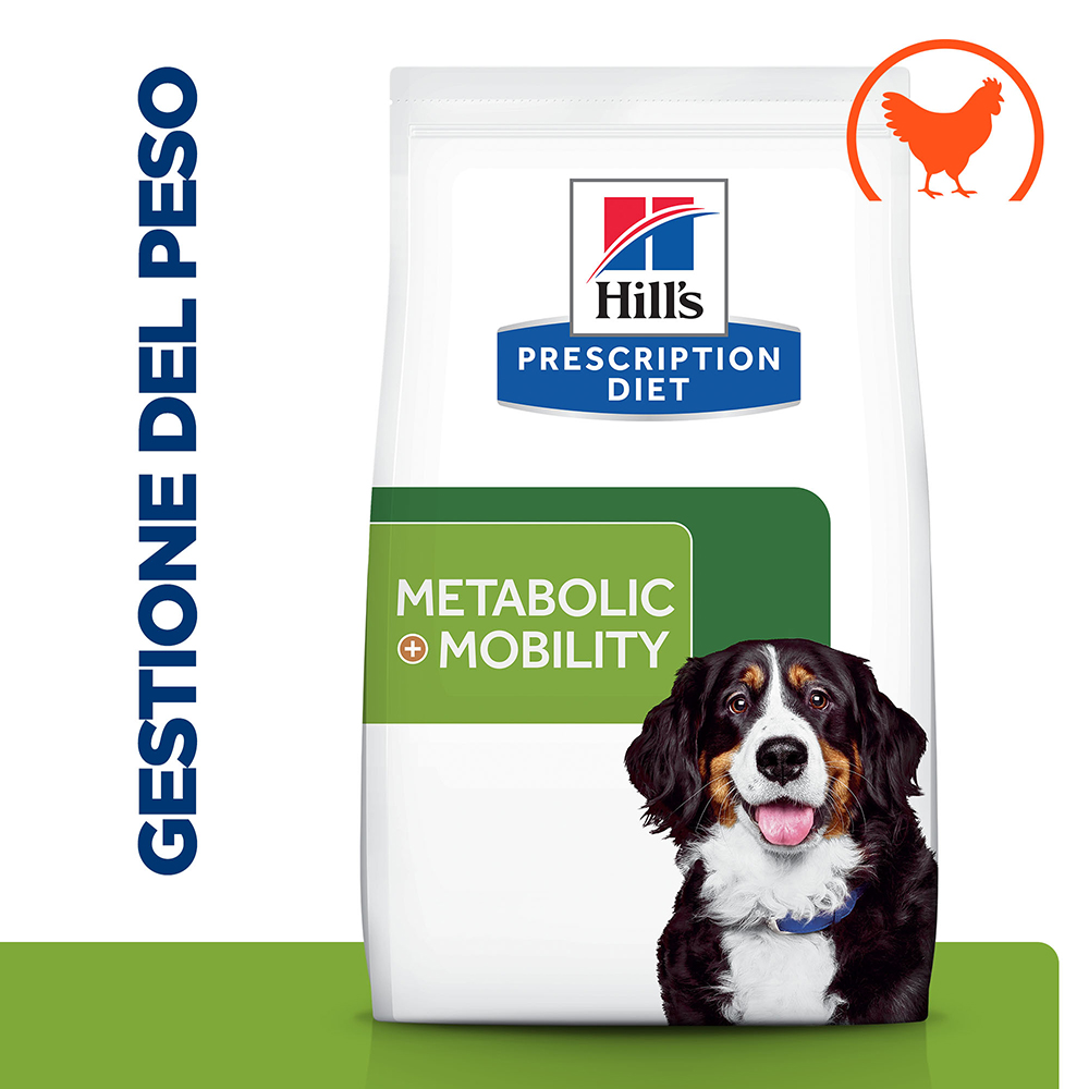 foto del prodotto hill s prescription diet metabolic mobility con pollo per cani 6 kg