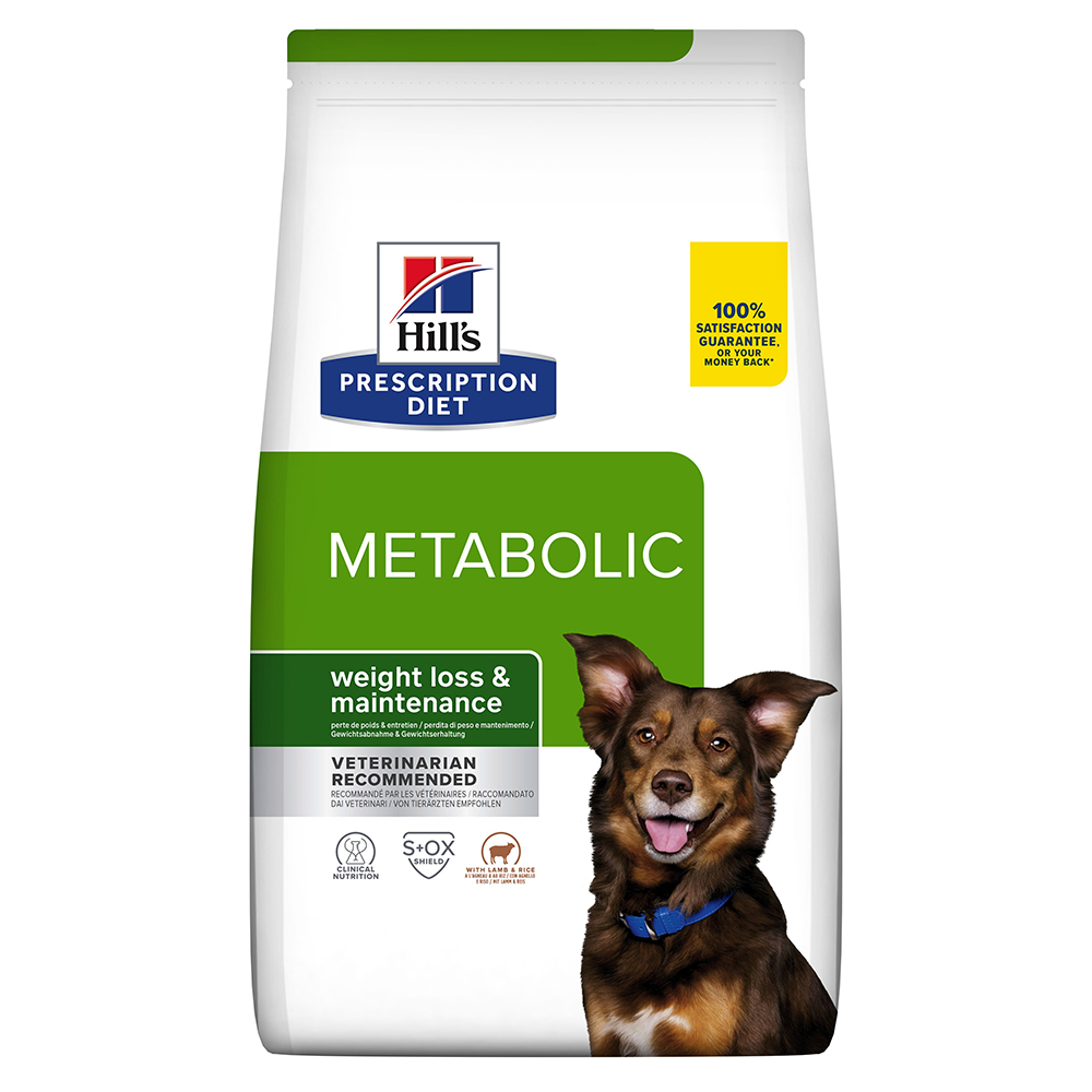 foto del prodotto hill s prescription diet metabolic weight management con agnello per cani 1,5 kg